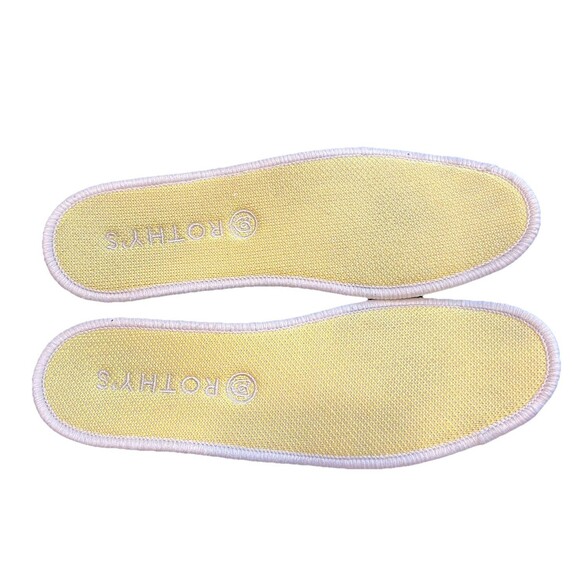 Rothy’s Original Slip On Sneaker Sunshine Honeycomb Yellow Retired Womens Size 7 - Picture 7 of 15